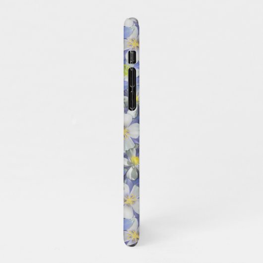 Kolonnen Nahtloses Muster iPhone Hülle (Linke Seite)