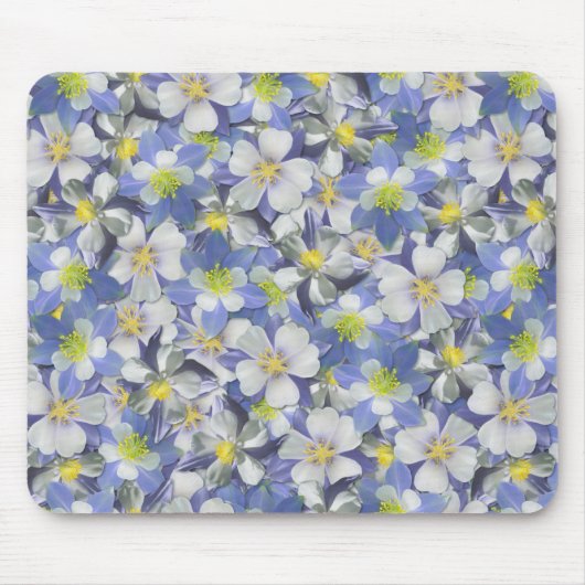 Kolonnen Nahtloses Muster Mousepad (Vorne)