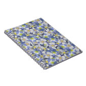 Kolonnen Nahtloses Muster Notizblock (Rechte Seite)