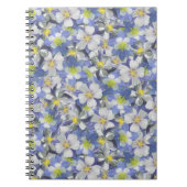 Kolonnen Nahtloses Muster Notizblock (Vorderseite)