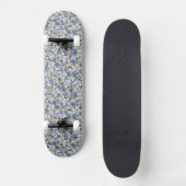 Kolonnen Nahtloses Muster Skateboard (Vorderseite)