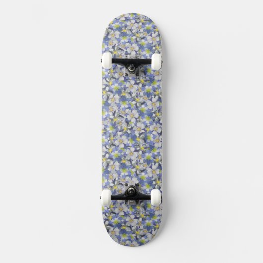 Kolonnen Nahtloses Muster Skateboard (Vorderseite)