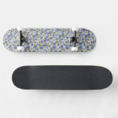 Kolonnen Nahtloses Muster Skateboard (Horizontal)