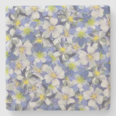 Kolonnen Nahtloses Muster Steinuntersetzer (Vorderseite)