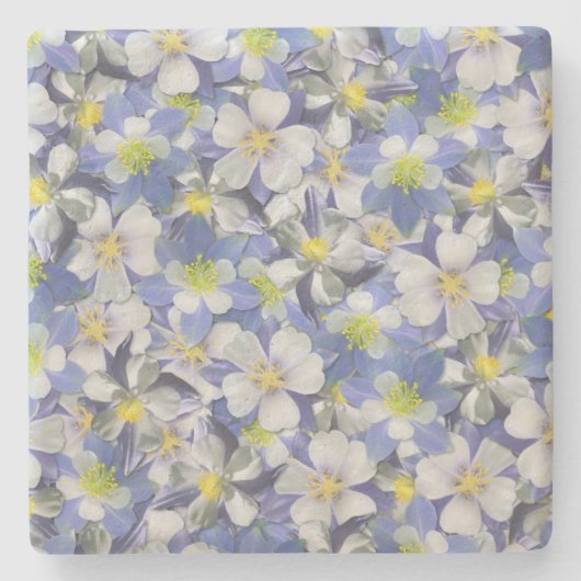 Kolonnen Nahtloses Muster Steinuntersetzer (Vorderseite)