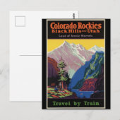 Kolorado Rockies Postkarte (Vorne/Hinten)