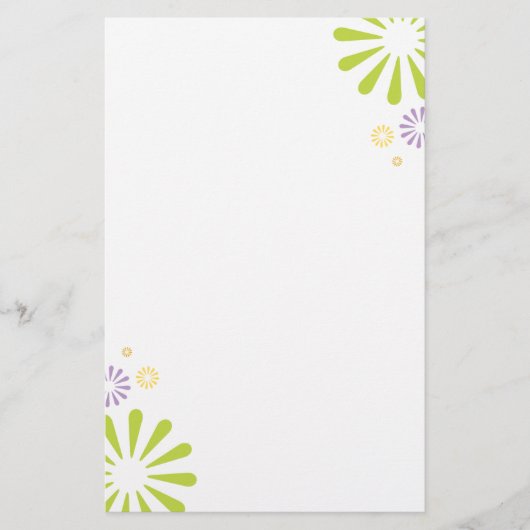Kolorbursten Briefpapier (Vorderseite)