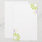 Kolorbursten Briefpapier (Vorne/Hinten)
