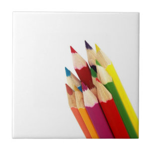 Kolored Pencils Keramik Tile Fliese