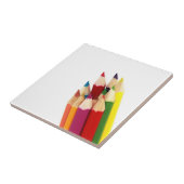 Kolored Pencils Keramik Tile Fliese (Seite)