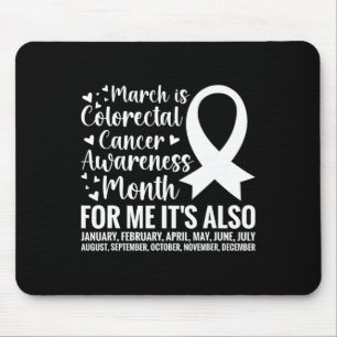Kolorektalkarzinom Aufklärung Monat Kolonkarzinom Mousepad
