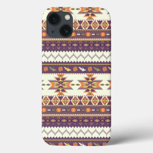 Kolorful Aztec Pattern Case-Mate iPhone Hülle (Rückseite)