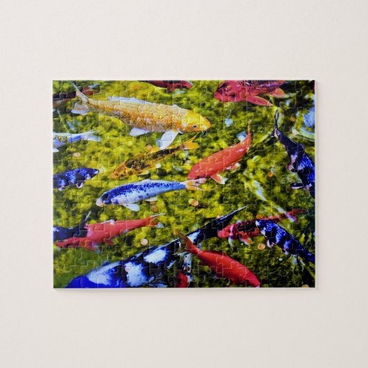 Kolorful Kauai Koi Puzzle (Horizontal)