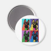 Kolorful "Kriss" Magnet (Vorderseite/Rückseite)