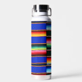 Kolorful Serape Strikes Trinkflasche (Rückseite)