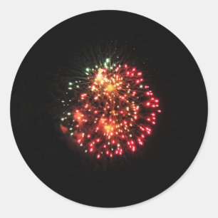 Kolorieren Runder Aufkleber