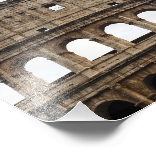 Koloseum Fotodruck (Ecke)