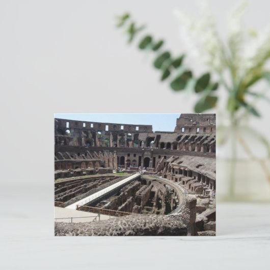 Koloseum Postkarte (Stehend Vorderseite)