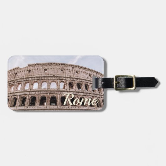 Koloseum Rome Gepäckanhänger (Vorderseite horizontal)
