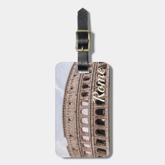 Koloseum Rome Gepäckanhänger (Vorderseite vertikal)