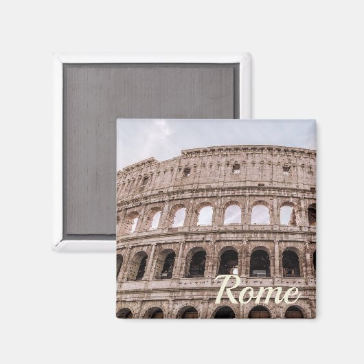 Koloseum Rome Magnet (Vorderseite/Rückseite)
