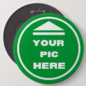 Kolossal 6 Zoll - Bild hinzufügen Button (Vorne & Hinten)