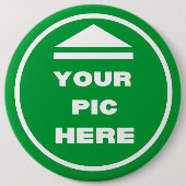 Kolossal 6 Zoll - Bild hinzufügen Button (Vorderseite)