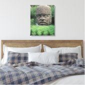 Kolossal Head Leinwanddruck (Insitu (Schlafzimmer))