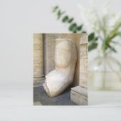 Kolossal Limb Postkarte (Stehend Vorderseite)