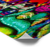 KOLOSSAL POSTER DRUCK - WASSERSCHALTFLÄDEN - KUNST (Ecke)