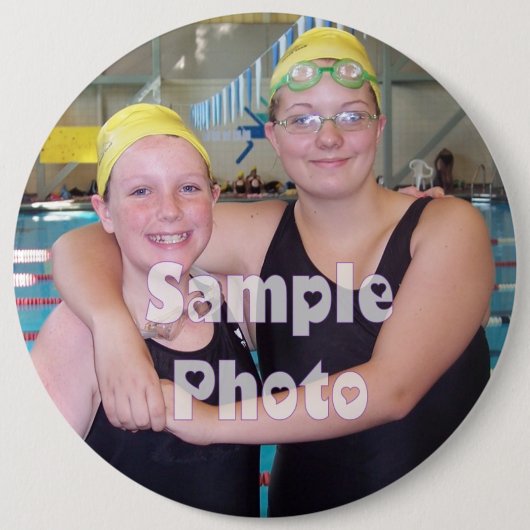 KOLOSSALE 6 Zoll Foto-Buttone Button (Vorderseite)