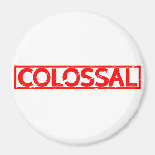 Kolossale Briefmarke Magnet (Vorne)