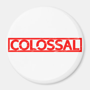 Kolossale Briefmarke Magnet