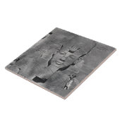 Kolossale Statue von Ramesses II bei Abu Simbel, Fliese (Seite)