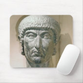 Kolossaler Kopf des Kaisers Constantine I Mousepad (Mit Mouse)