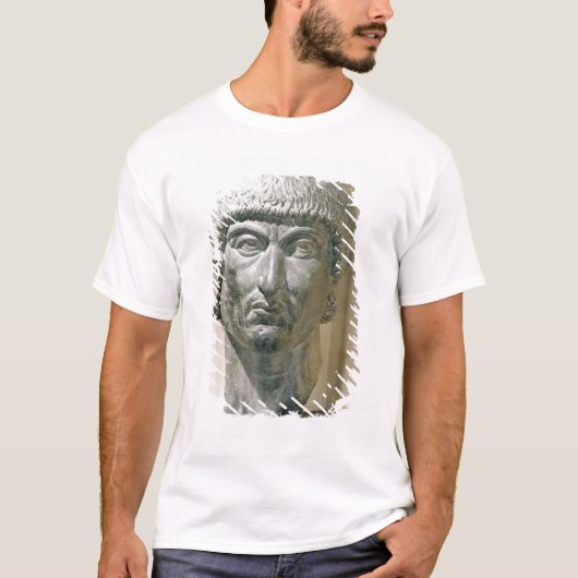Kolossaler Kopf des Kaisers Constantine I T-Shirt (Vorderseite)