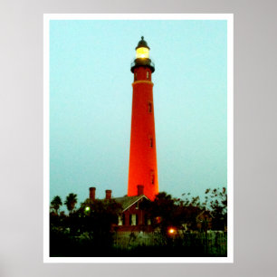 Kolossaler Leuchtturm Daytona p 52" x 72" Giclée Poster