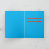 Kolossaler Tintenfisch Geburtstag Karte (Innenseite)