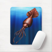 Kolossaler Tintenfisch Mousepad (Mit Mouse)