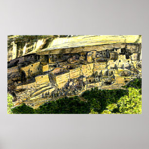 Kolossales 72" x 52" Giclée Kunst druckt und Poster