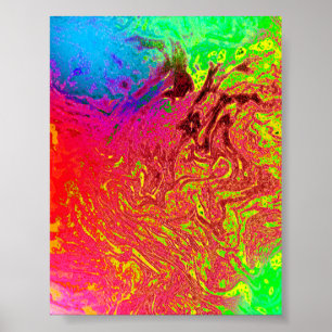 Kolossales 72" x 52" und 52" x 72" Giclée Kunst Poster