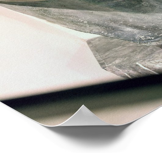 Kolossalleiter Konstantin I Poster (Ecke)