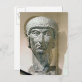Kolossalleiter Konstantin I Postkarte (Vorne/Hinten)