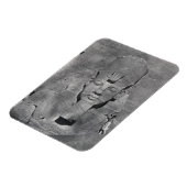 Kolossalstatue von Ramesses II in Abu Simbel, 1850 Magnet (Linke Seite)