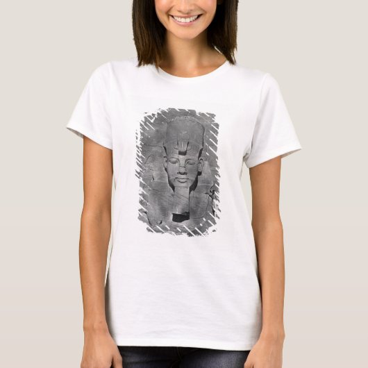 Kolossalstatue von Ramesses II in Abu Simbel, 1850 T-Shirt (Vorderseite)
