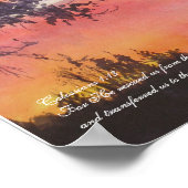 Kolosse 1:13 Print Poster (Ecke)