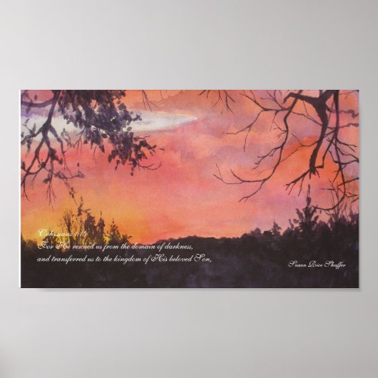 Kolosse 1:13 Print Poster (Vorne)