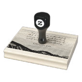 Kolosse 3:12 gummistempel (Stempel)