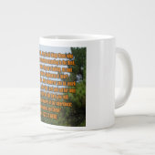 Kolosser 3:22-24 WEBU Mug Jumbo-Tasse (Vorderseite Rechts)