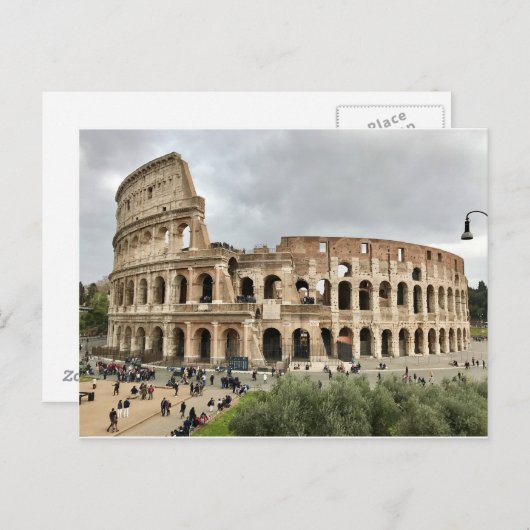 Kolosseum Ancient Rome Postcard Postkarte (Vorne/Hinten)